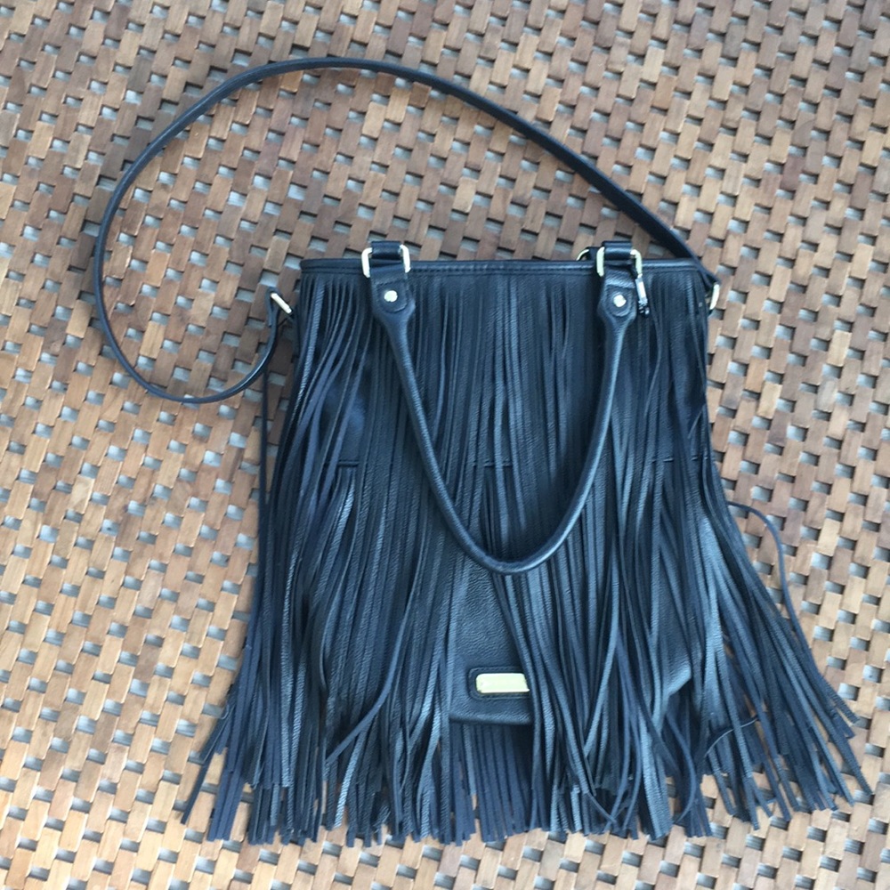 Steve Madden fringe crossbody tote
